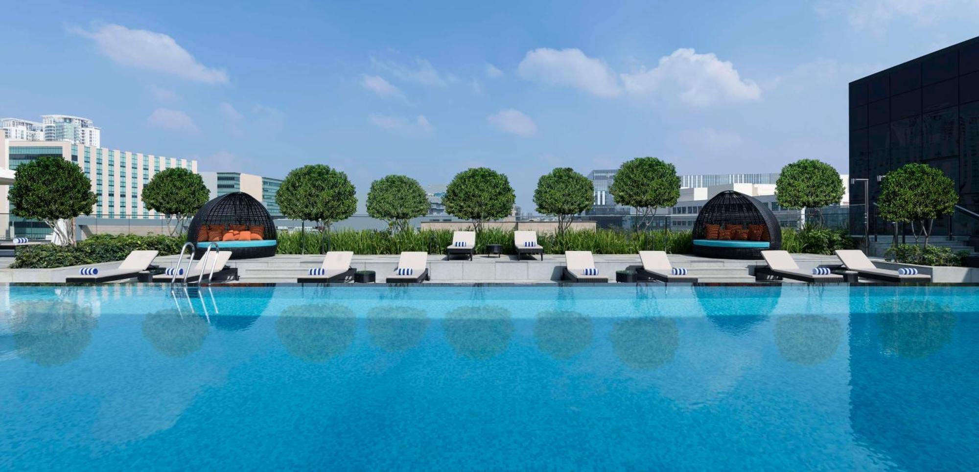 Hilton Bengaluru Embassy Manyata Business Park Ξενοδοχείο Εξωτερικό φωτογραφία